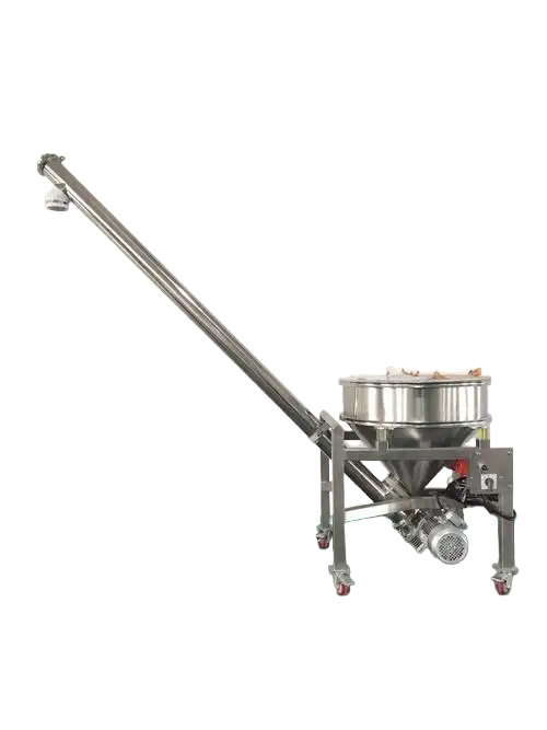 PVC顆粒螺旋上料機(jī)生產(chǎn)廠家_全自動螺旋提升機(jī)價格-化工食品行業(yè)專用設(shè)備